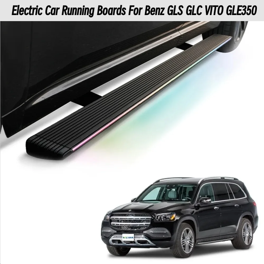 

Power Running Boards 2016-2026 for Benz GLS Electric Side Step Fit GLC VITO GLE350 GLE450 Car Automatic Pedal