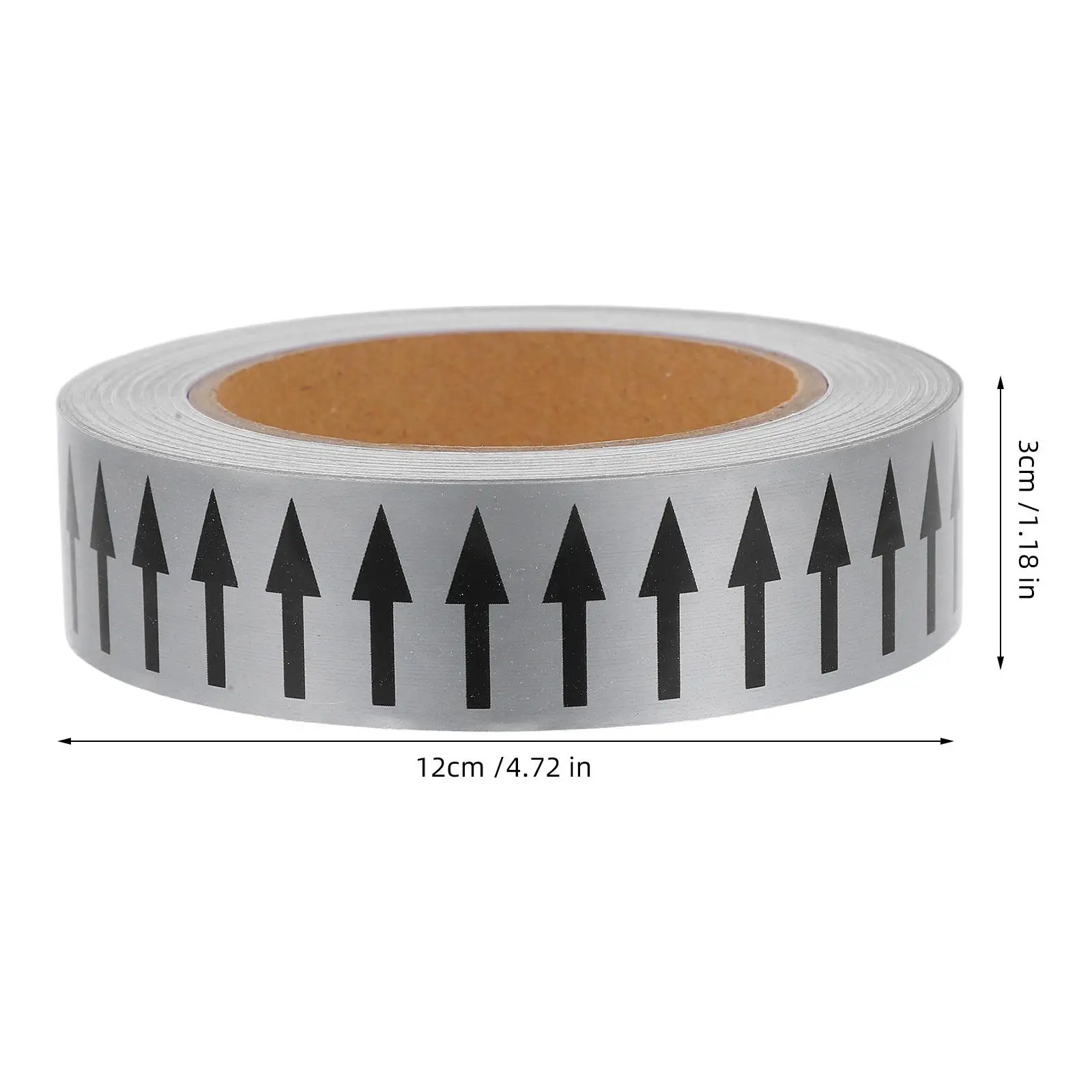 Pipe Labels Arrow Direction Signs Gas Pipe Tape Fire Exit Markers Safety Stickers Adhesive Backing Industrial