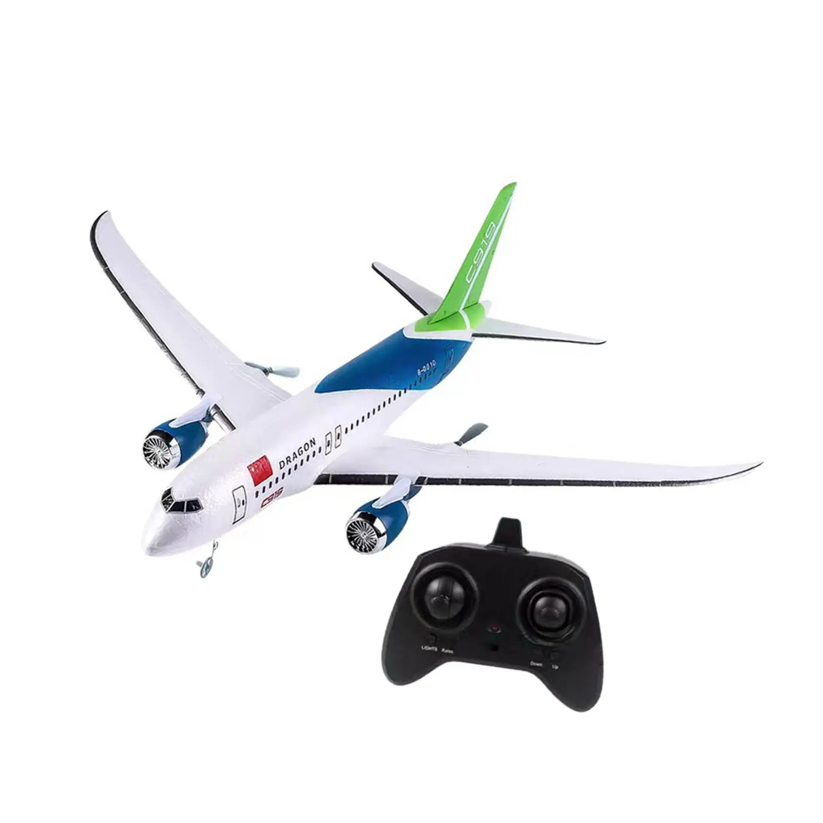 Fixed Wing RC Airplane Foam Glider 3 Channel Ready to Fly Fighter Model Toy for Boys Kids Flying Aircraft