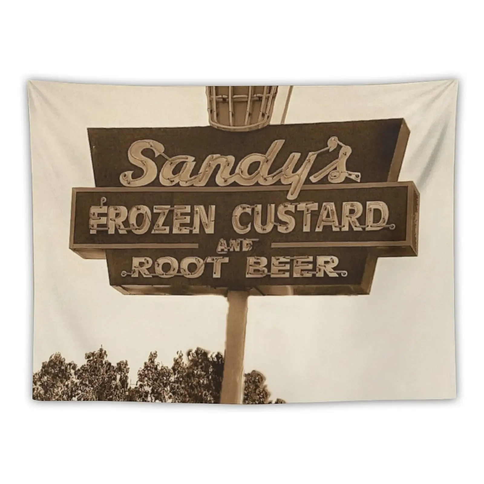 

Sandy's - Austin,Texas Tapestry Cute Room Decor Decorative Paintings Room Decorations Aesthetic Room Decoration Tapestry