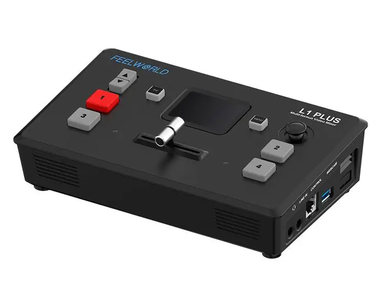 FEELWORLD L1 PLUS Multi-Camera Video Mixer Switcher 4K Input 2-Inch Touch Screen PTZ Control USB3.0 Fast Streaming - view 6