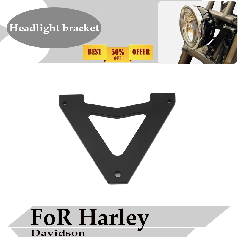

FoR Harley Davidson Sportster Forty Eight XL1200X X48 Forty-Eight 2021-2024 Motorcycle Headlight Headlamp Bracket Aluminum