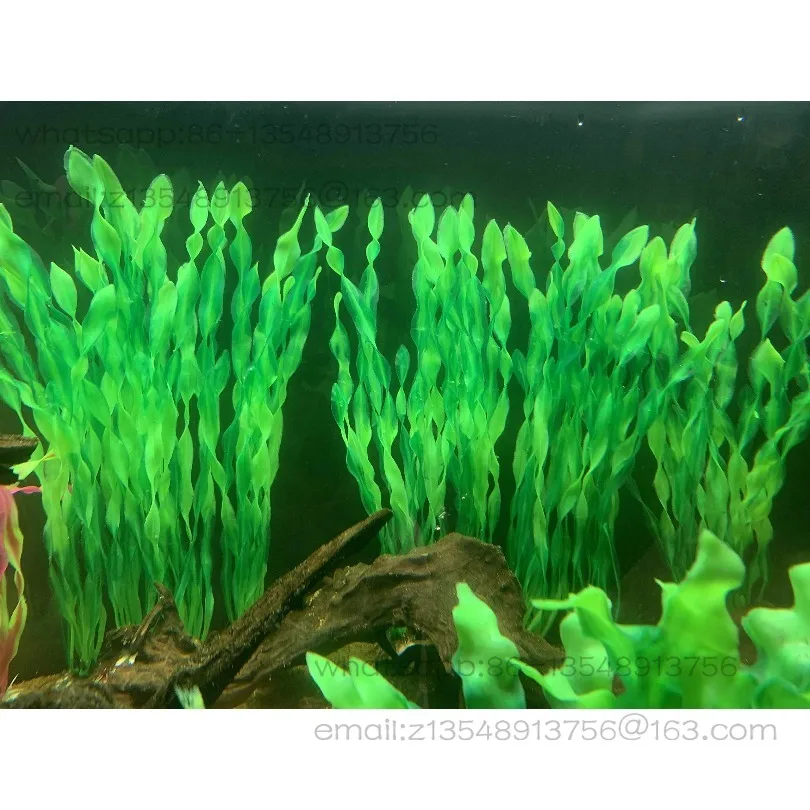 5/10pcs Plastic Aquarium Plants Fish Tank Decorations Artificial Seaweed Water grass Underwater Plants For Aquarium accessories - view 6