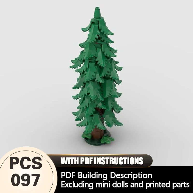 

Creators Animal Series Model MOC Building Bricks Fir Tree Modular Technology Gifts Holiday Assemble Children Toys Suit