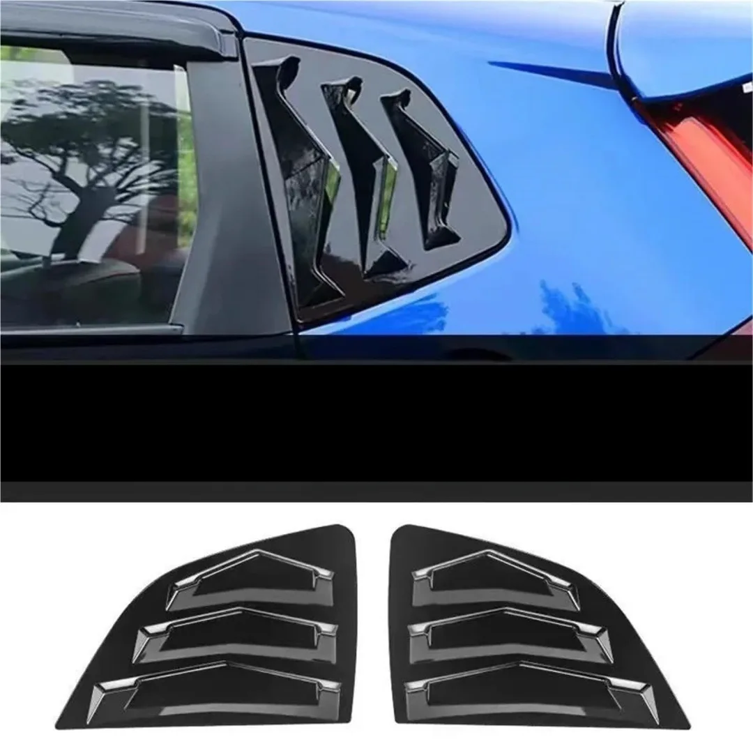 For 14-18 Honda Fit Rear Side Blinds Modification Triangular Window Air Outlet Decorative Accessories