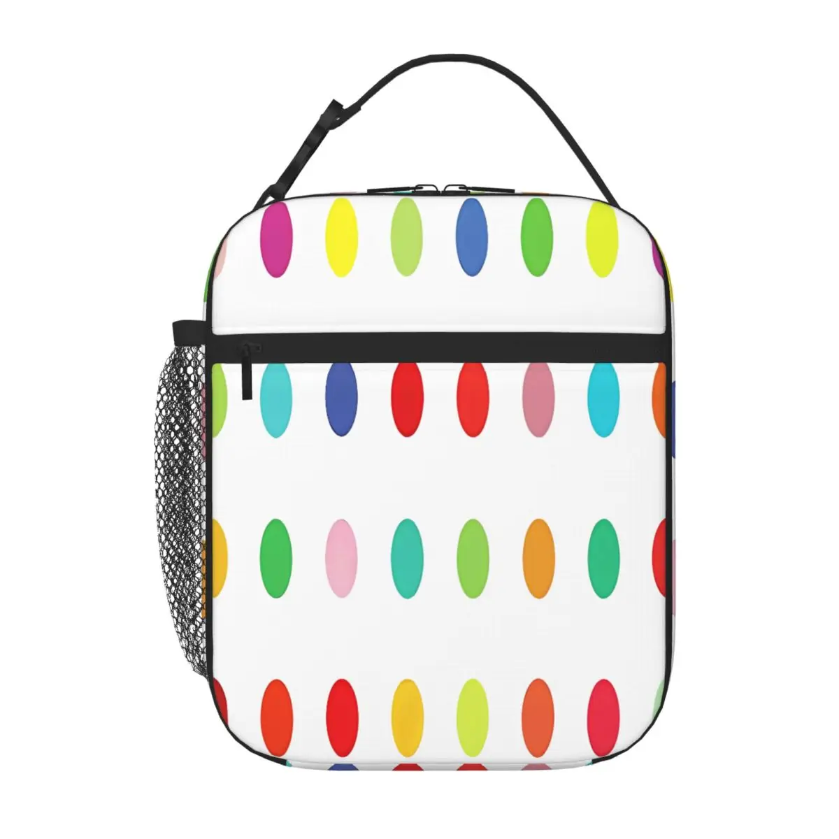 Bestselling Damien Hirst Nylon Texture Insulated Snack Tote Balanced Diet Pack Food Cooler Bag