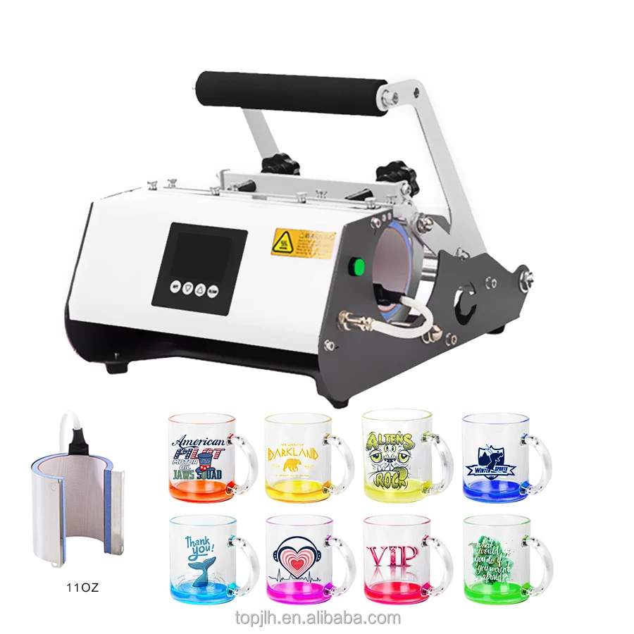 Topjlh Wholesale All In One Heat Press Machine Sublimation For Tumbler Mug Water Bottle Printing