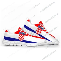 Croatian Flag Sports Shoes Mens Womens Teenager Kids Children Sneakers Croatia Casual Custom High Quality Couple Shoes