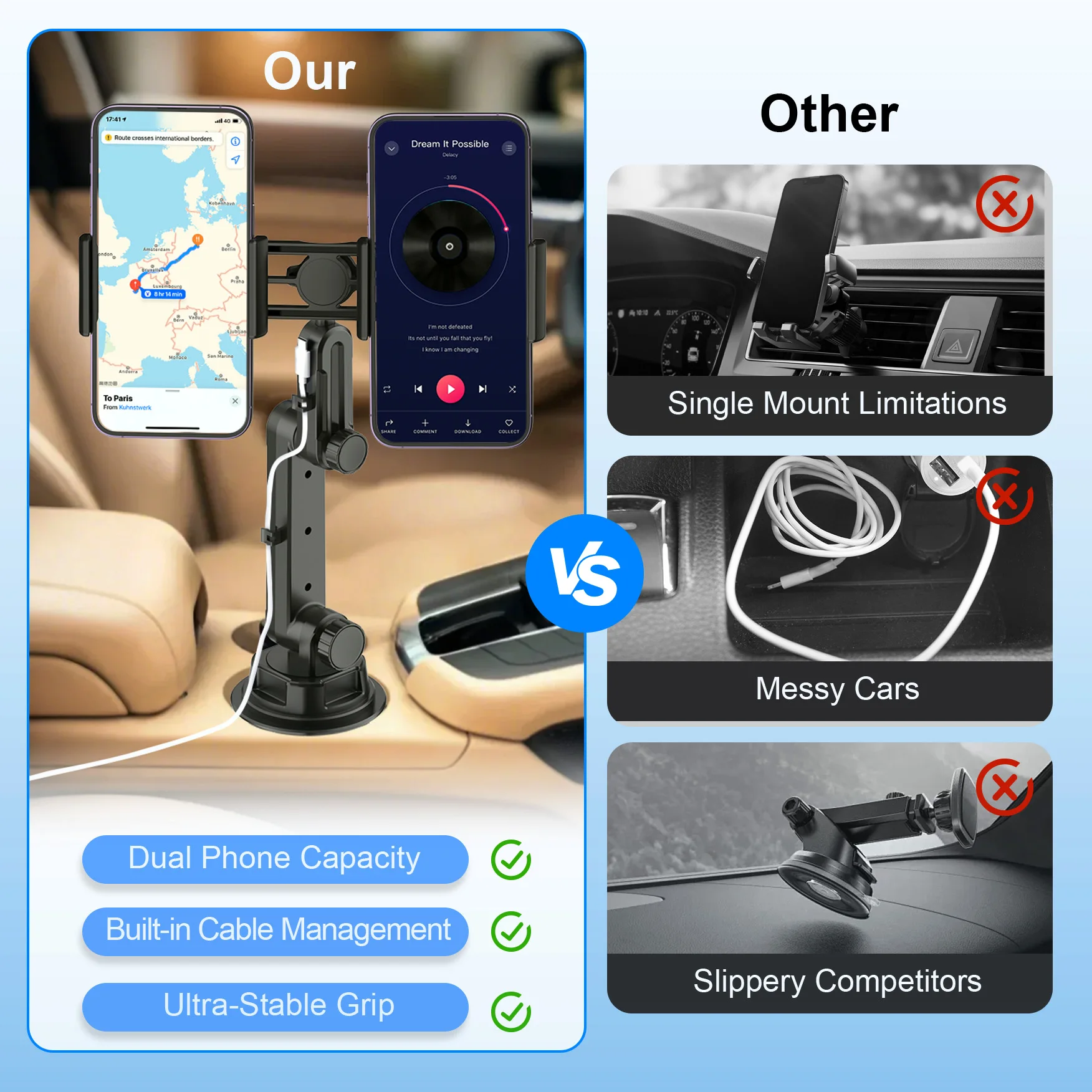 حامل أكواب السيارة المزدوج لله - مراجعة Car Cup Holder Expander وسعره