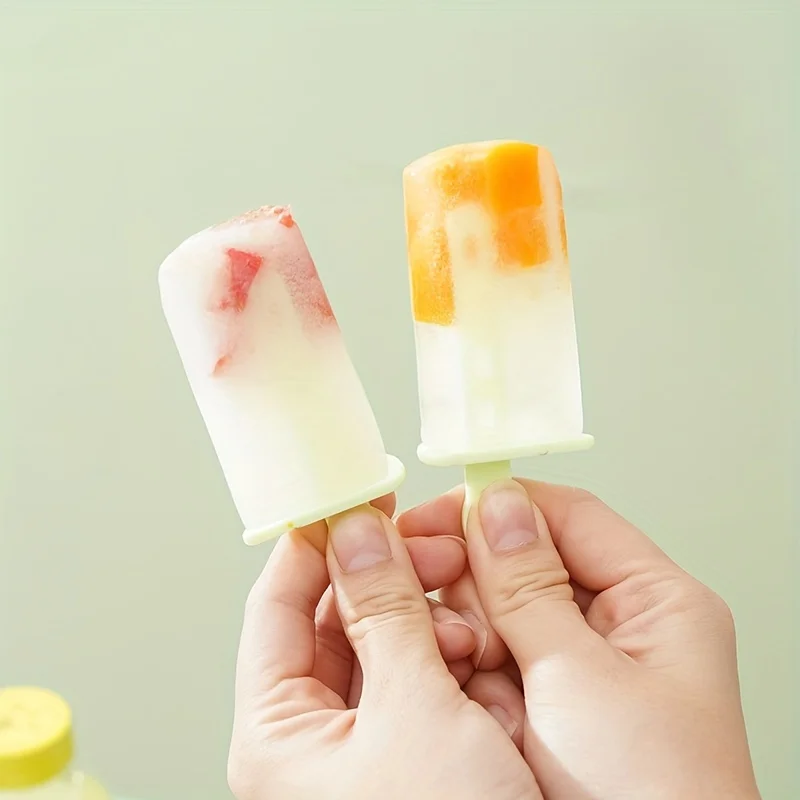 1pc, Popsicle Mold, Creative Popsicle Mold, Plastic Popsicle Mold, Ice Cream Mold, Ice Cube Box, Household Popsicle Mold, Safet