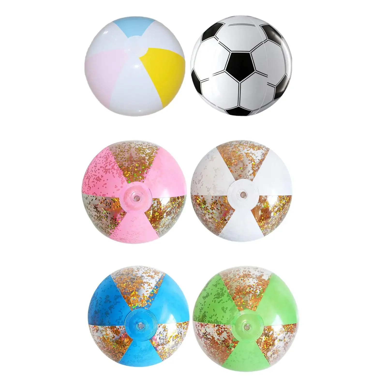 Inflatable Beach Ball Outdoor Activity Water Beach Toys Birthday Pool Party Pool accessories Dive belt accessories Water toys