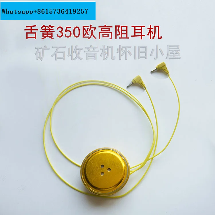 

High Impedance Headphones for Ore Radios 350 Ohm Reed Headphones