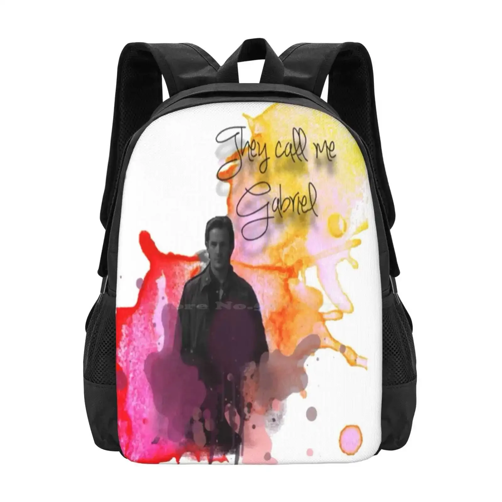 

Они называют меня Габриэль, горячая распродажа, школьный рюкзак, модные сумки, сверхъестественное Габриэль, Ричард, Speight Jr