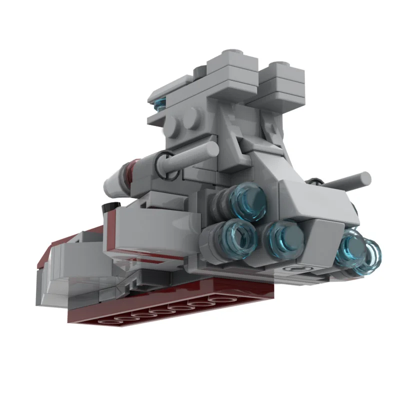 122 PCS Star Scuffle Star Destroyer Microfighter MOC Personalizza Blocco di costruzione modulare Design popolare Fai da te Ragazzi Regali giocattolo per le vacanze