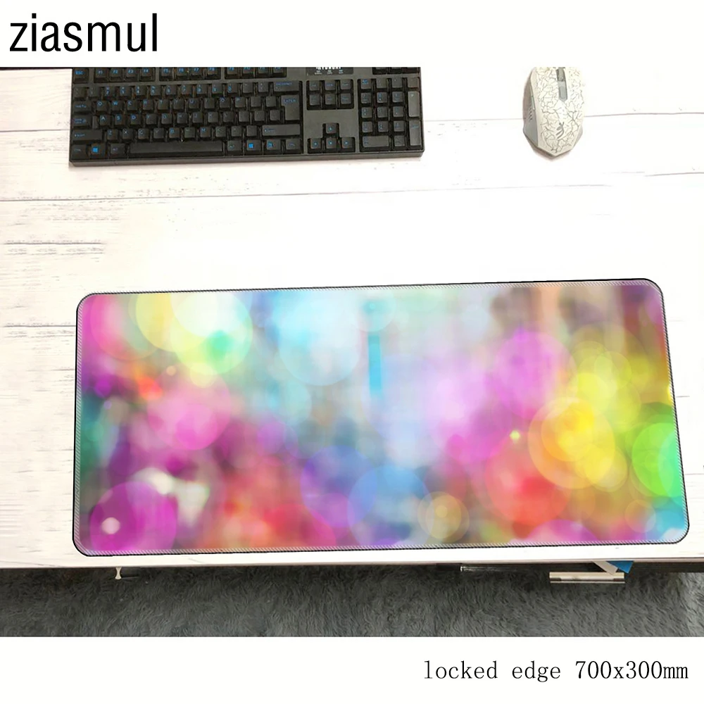 

Коврик для мыши Bokeh Tapete, компьютерный коврик 900x400x3 мм, игровой коврик для мыши, киберспортивный коврик для мыши, клавиатура, игры, ПК, геймерский стол