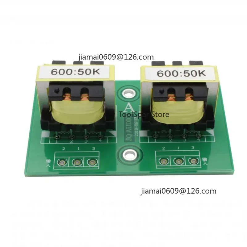 Transformateur d'isolation audio Permalloy 600:50K, amplificateur de signal, 2 pièces