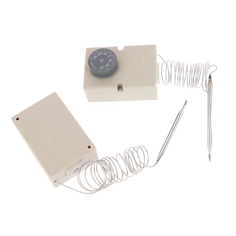 1PCS For Electrical Device Knob Temperature Mechanical Switch Capillary Thermostat 50-300C 0-60C 0-50C 0-40C 30-110C -30-30C