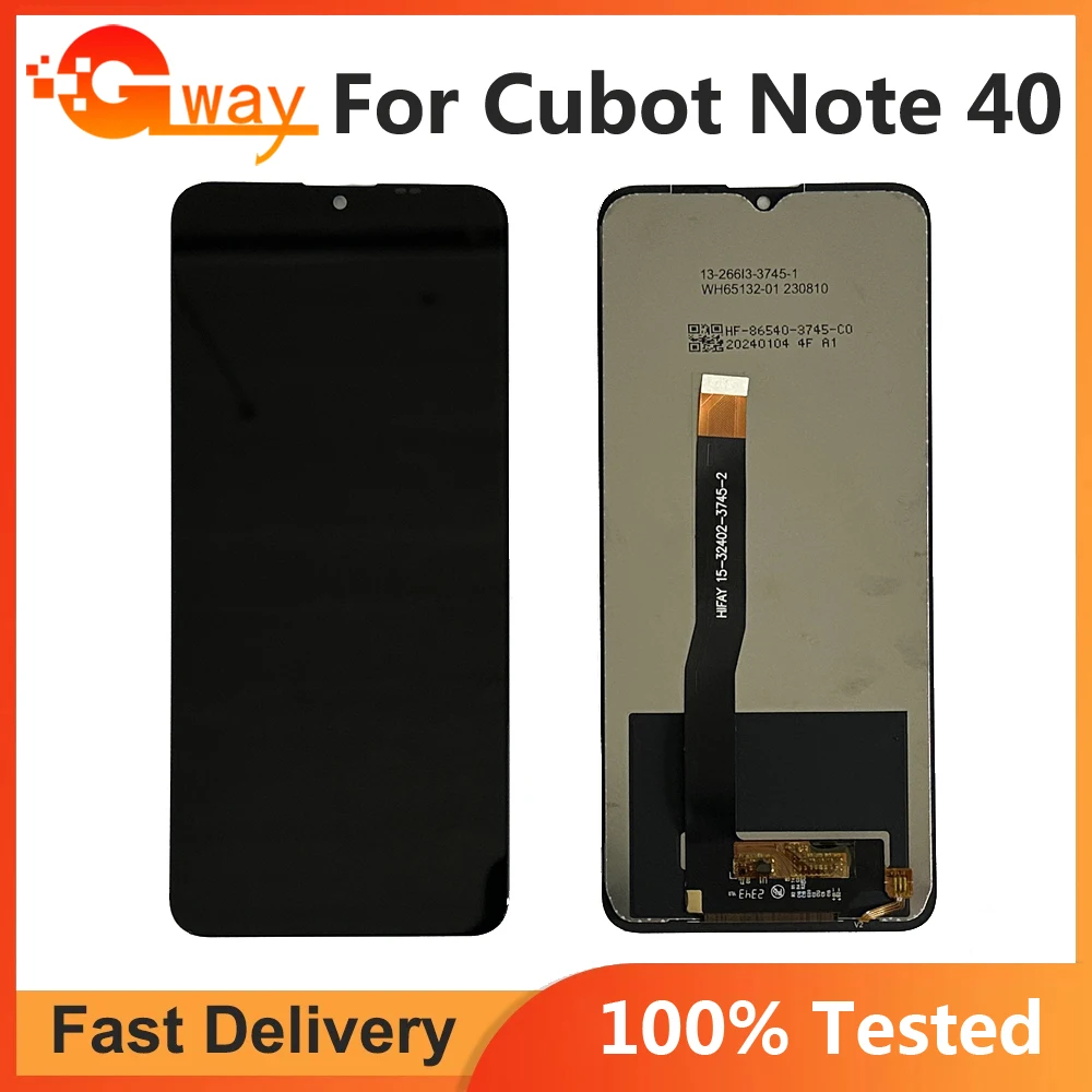 

Original Tested For Cubot Note 40 LCD Touch screen Digitizer Display Screen Assembly LCD Cubot Note40 Note 40 lcd Display Screen