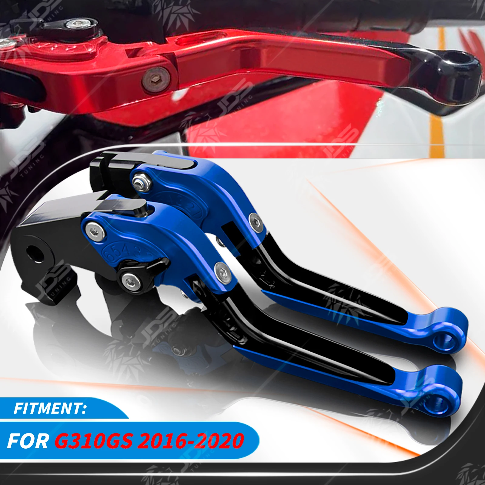 Para BMW G310GS G 310 GS 2016-2020 Manete Freio e Manete Embreagem Articulado Extensível Kit Manetes de Travão e Embraiagem