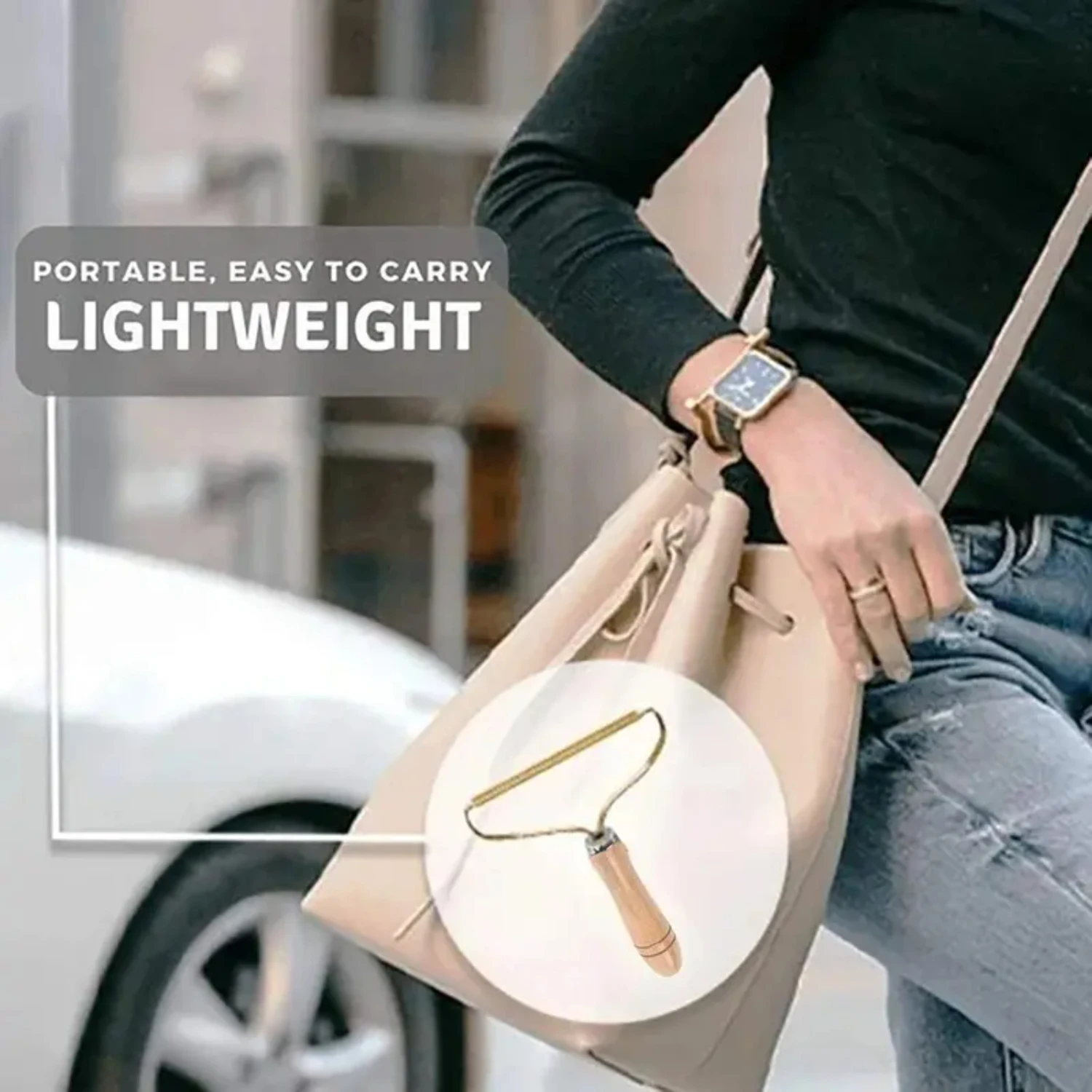 Compact Portable Manual Epilator for Efficient Hair Removal, Soft Carpet Coat Clothes Shaving Brush, Versatile Tool Re