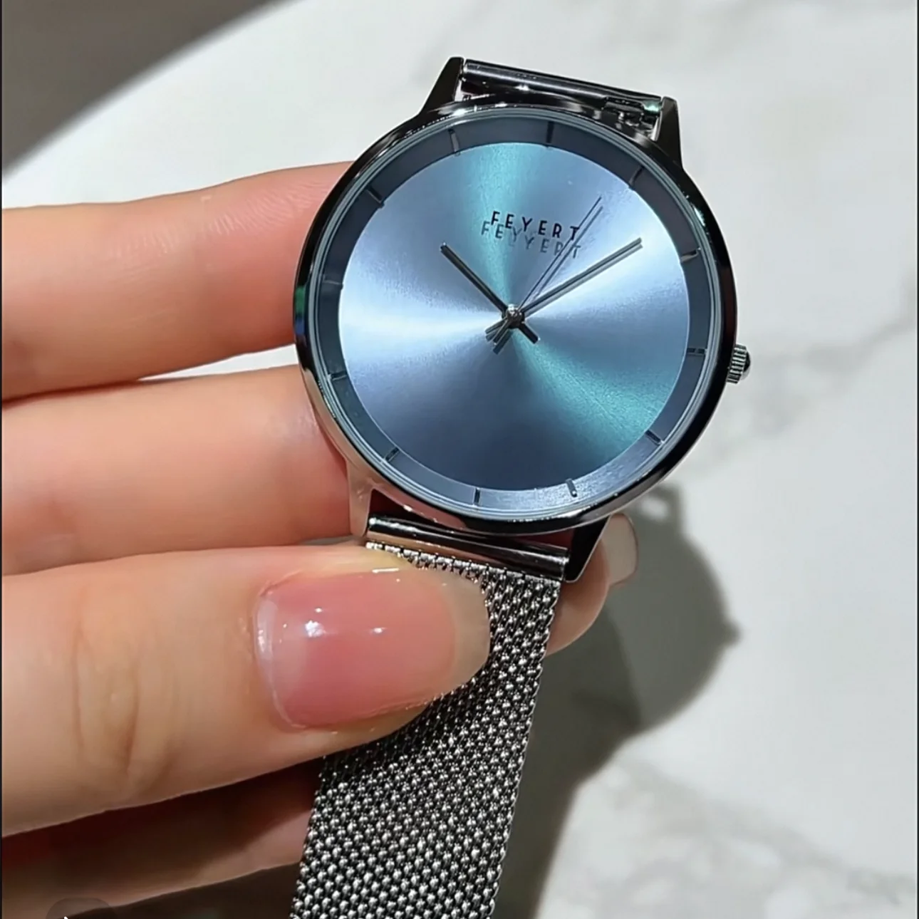 Large dial high-quality men's stainless steel strap, light luxury brand genuine quartz watch, business men's waterproof