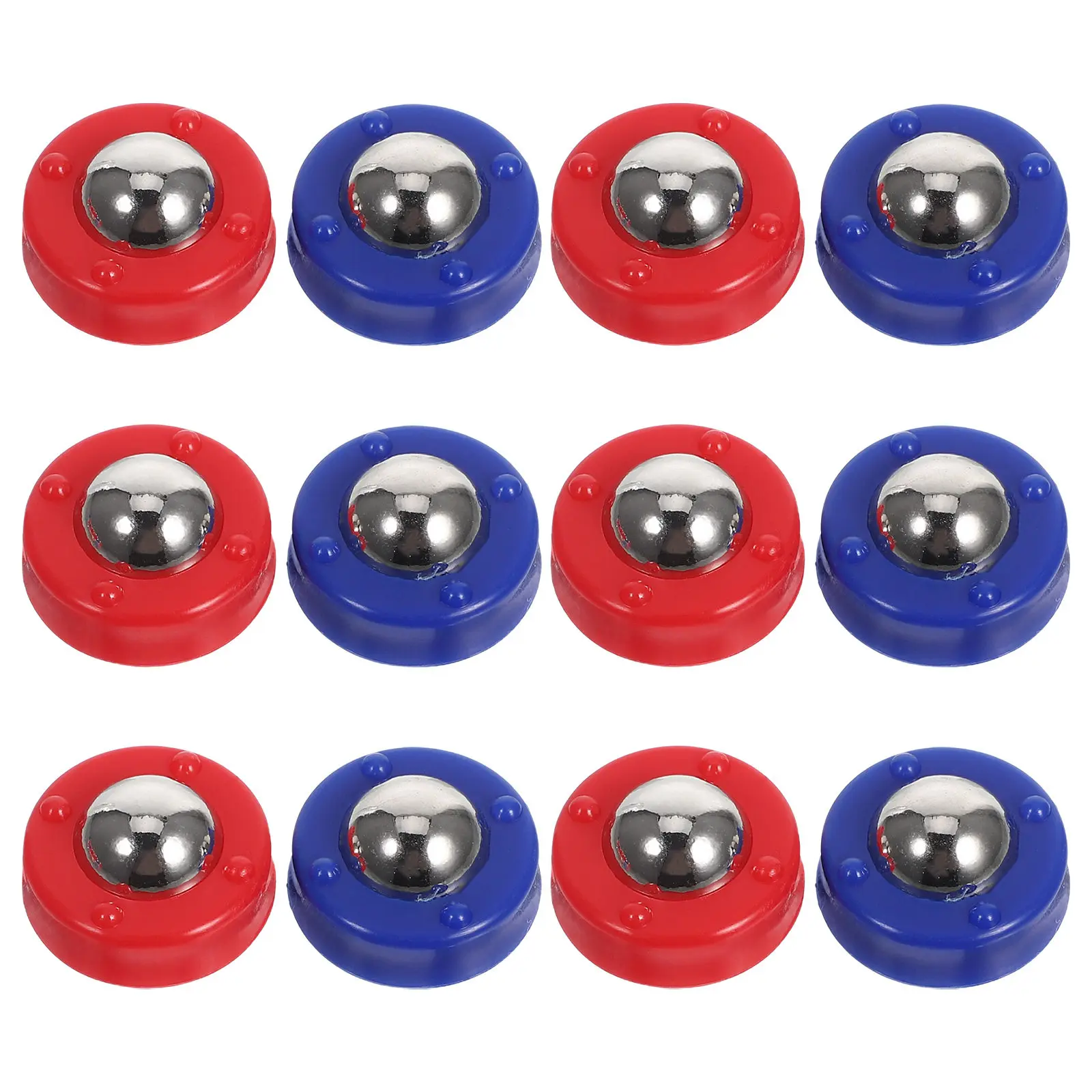 

Набор из 24 шариков для шаффлборда: гладкие, с металлическим сердечником, для мини-боулинга, керлинга, настольных игр, сменные компоненты