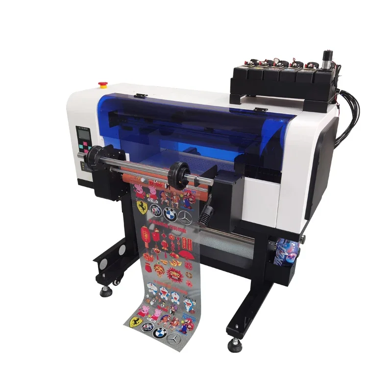 Faith DTF A3 Print 30cm Roll Automatic Roller 3D UV Inkjet Printer New Condition Epson Print Head Crystal Label New Condition