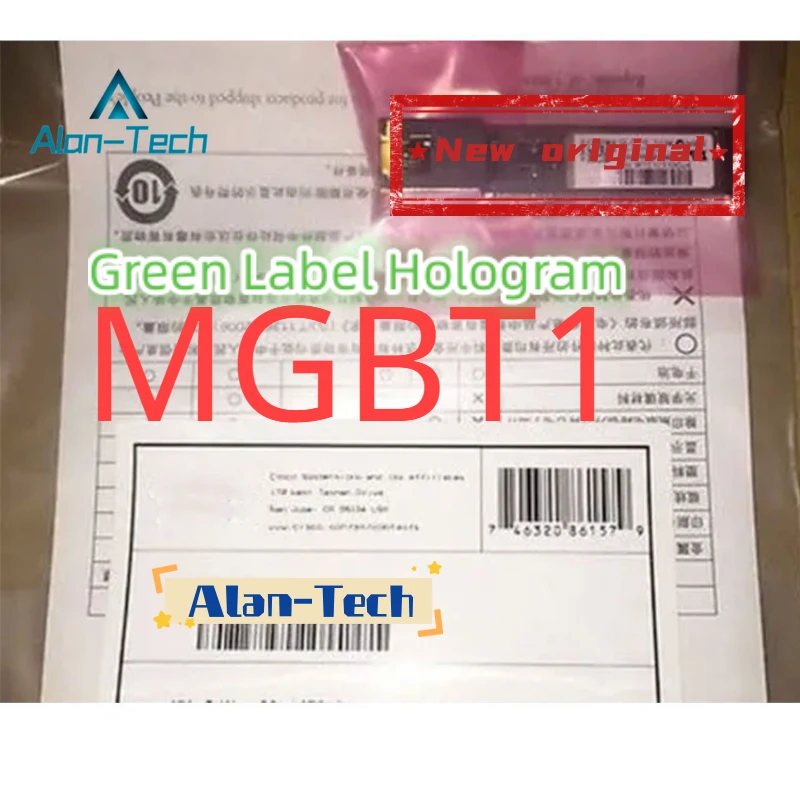 Green Label Hologram MGBT1 1000BASE-T SFP Copper RJ-45 100m Transceiver Module 0 to 70°C (32 to 158°F)  1000Mbps