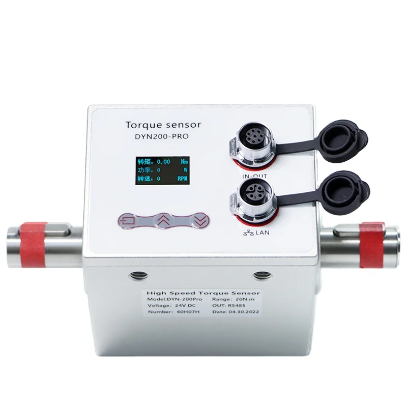 Non-contact Rotating Dynamic Torque Sensor large Range Square Motor Rotary  Torque sensor Transducer Tester Price Sale
