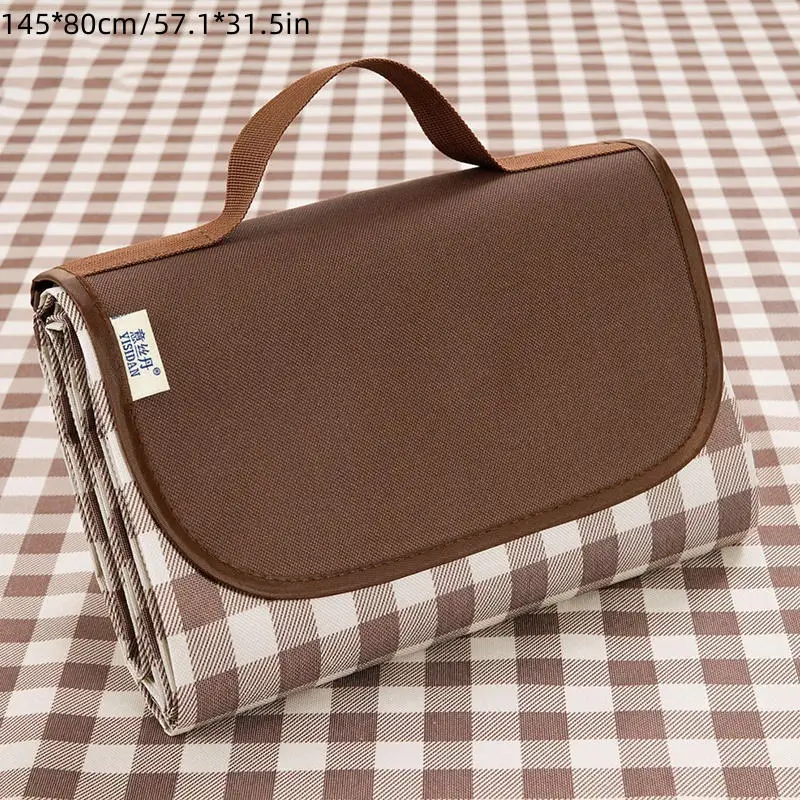 في الهواء الطلق مقاوم للماء التخييم حصيرة الرمال برهان المحمولة بطانية شاطئ طوي خفيفة الوزن الحصير للتخييم الشاطئ الحدائق سجادة للرحلات #5