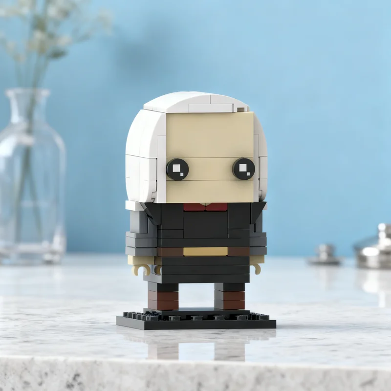 Set de Construcción de Bloques MOC Viserys Targeryen de Juego de Tronos, 124 Piezas, Edición Coleccionable, Juguete Premium para Constructores