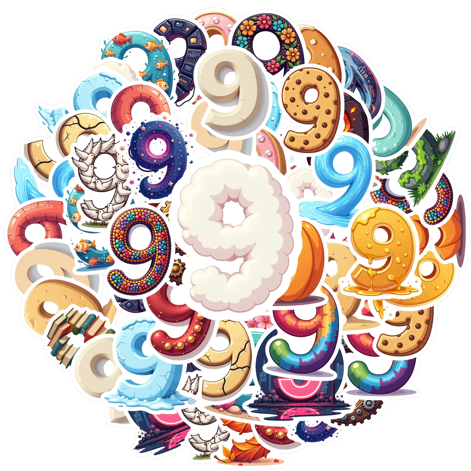 35Pcs-150Pcs Vivid …