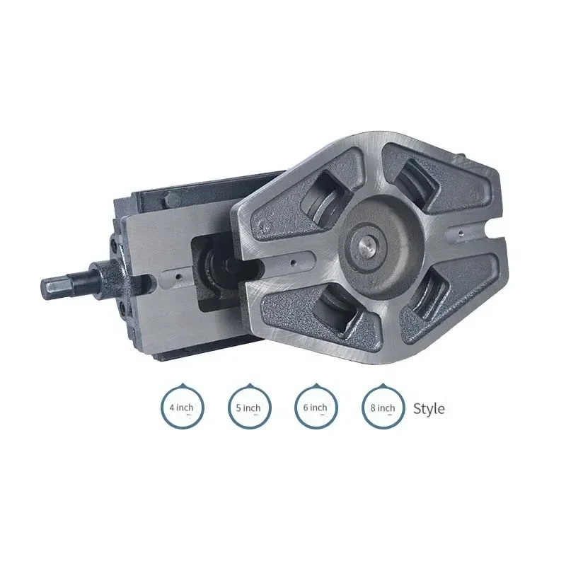 New  QH Heavy Duty Milling Machine Flat Pliers Drilling Machine Precision Angle Fixed Bench Vise 3 