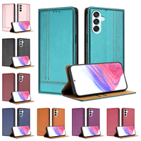 Premium Leather Flip Case For Samsung Galaxy M51 M52 M53 M54 M32 M31 M21 M15 - J3 J5 A3 A7 2017 XCover 4 5 6 7 For Galaxy A6 A8
