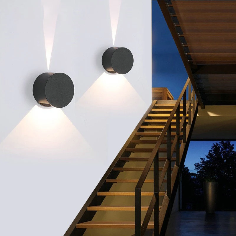 Magdalyn Up Down Outdoor Exterior Wall Lamps Waterproof Aluminum Led Lighting IP65 Living Room Decoration Modern Internal Lights