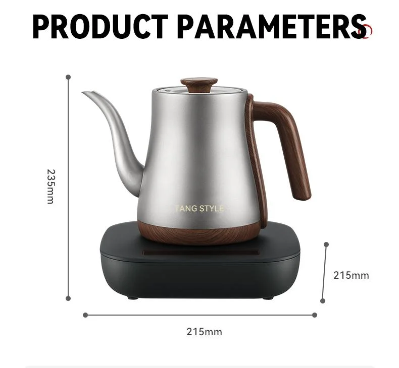 Chaleira elétrica de titânio puro personalizada de fábrica recarregável casa inteligente chá rápido controle automático de temperatura chinês ao ar livre rv