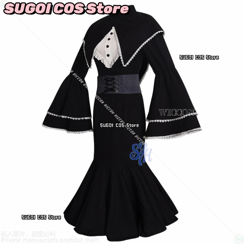 Аниме-игровой проект Sekai Cosplay Idol Girls Groups Nightcord At 25:00 Костюм Mikkuu {SUGOI COS} Винтаж Гот Лолита Хэллоуин