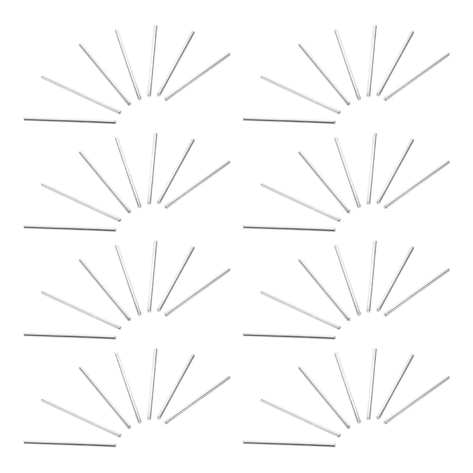 

50 шт. металлических осевых стержней диаметром 2 мм, длиной 42,5 мм для сборки радиоуправляемых моделей автомобилей, DIY-проектов, высокоточные круглые соединительные валы