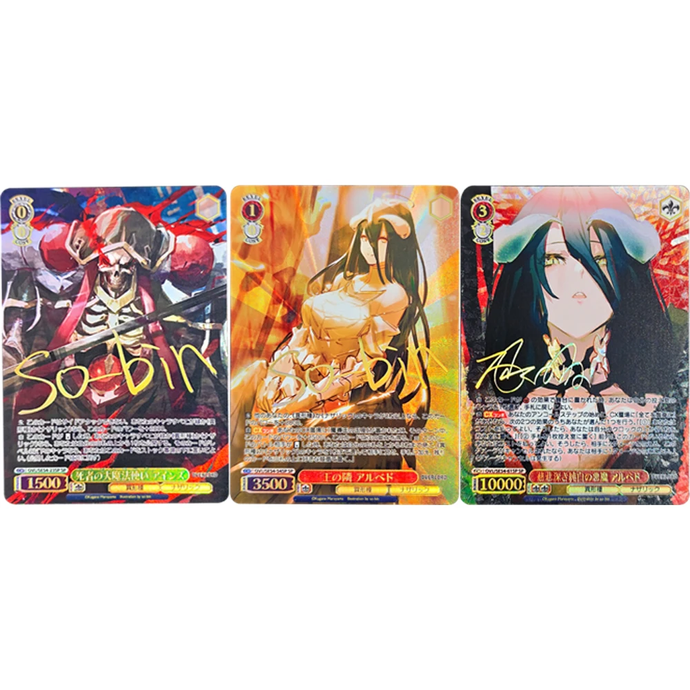 

Коллекционная карта аниме Weiss Schwarz Overlord Ovl/se54-23SP SP: Альбедо, Великий Волшебник Смерти, фольгированная карта, подарок для детей