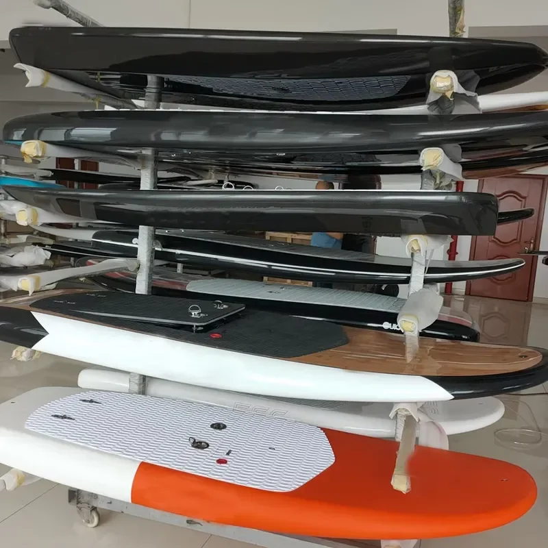 EFoil Is a Surfboard with an Electric Propeller Just Above the Wing of the Hydrofoil