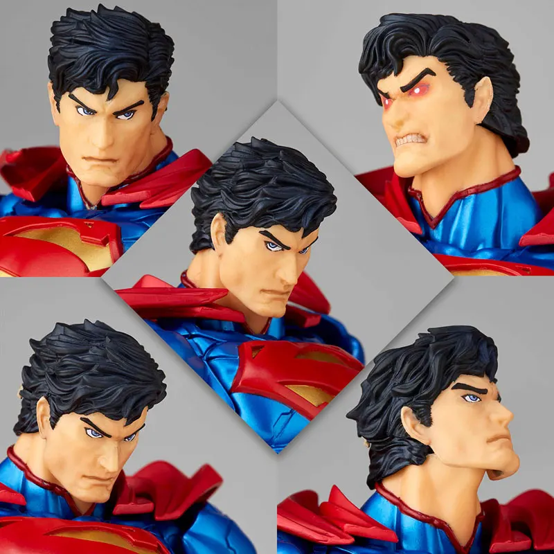 

In Stock Original Kaiyodo Figure Complex Amazing Yamaguchi No.027 "SUPERMAN" Superman Model Anime Figure Action Toys Gifts