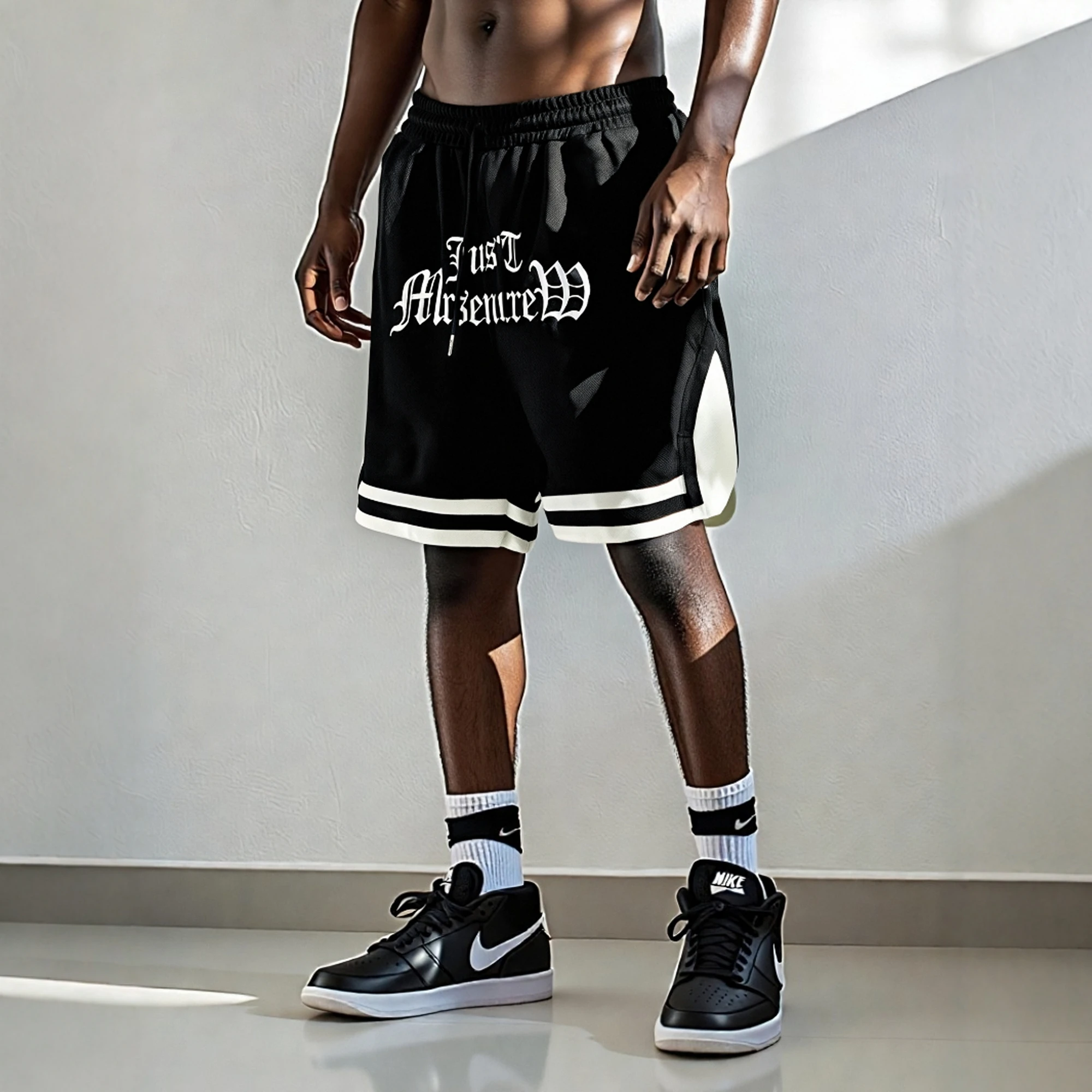 

Брюки для тренировок Ultimate Goal 2025SS: быстросохнущие, удлиненные, с вышитыми надписями, повседневные