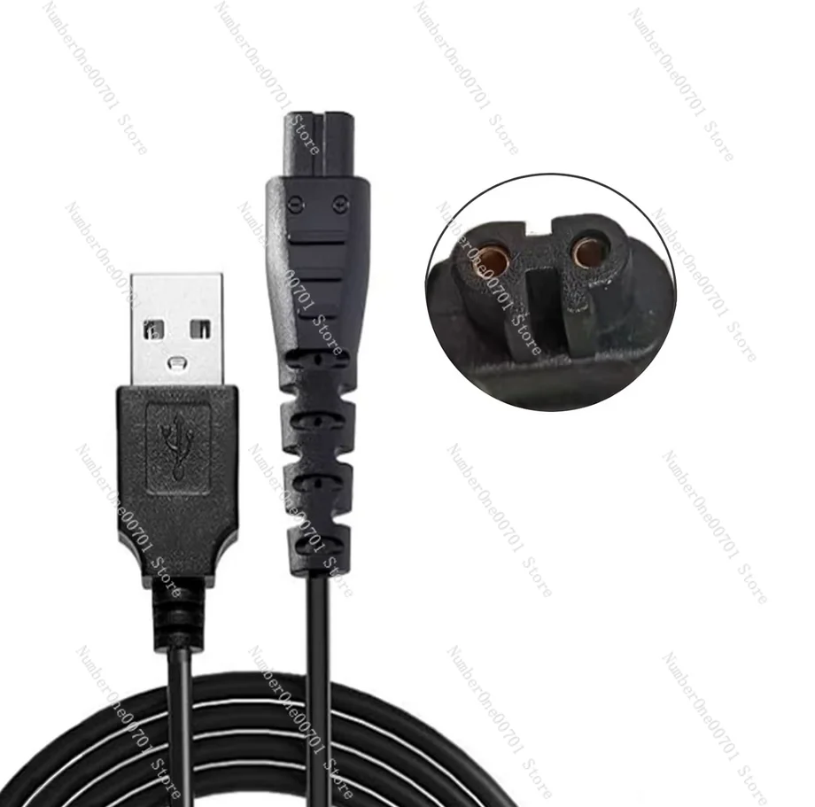 Electric Shaver Charger USB Charging Cable for Remington XR1400 PR1237 PR1320 PR1335 F4800 F4900 C5870 Power Cord Adapter Trave