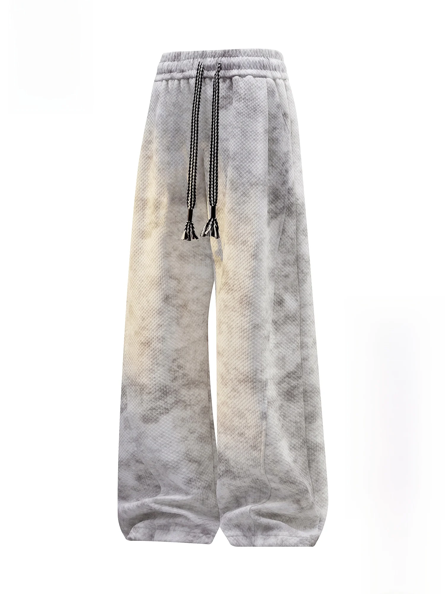 

Мужские повседневные брюки PaulFrank свободного кроя с прямым кроем и эффектом окрашивания, утепленные флисом, весенние модные брендовые повседневные брюки