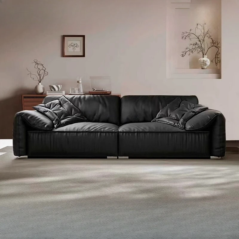 

Lounge Waterprof Sofa Designer Cushion Adults Living Room Modern Sofa Elegant Relaxing Divani Da Soggiorno Home Furniture