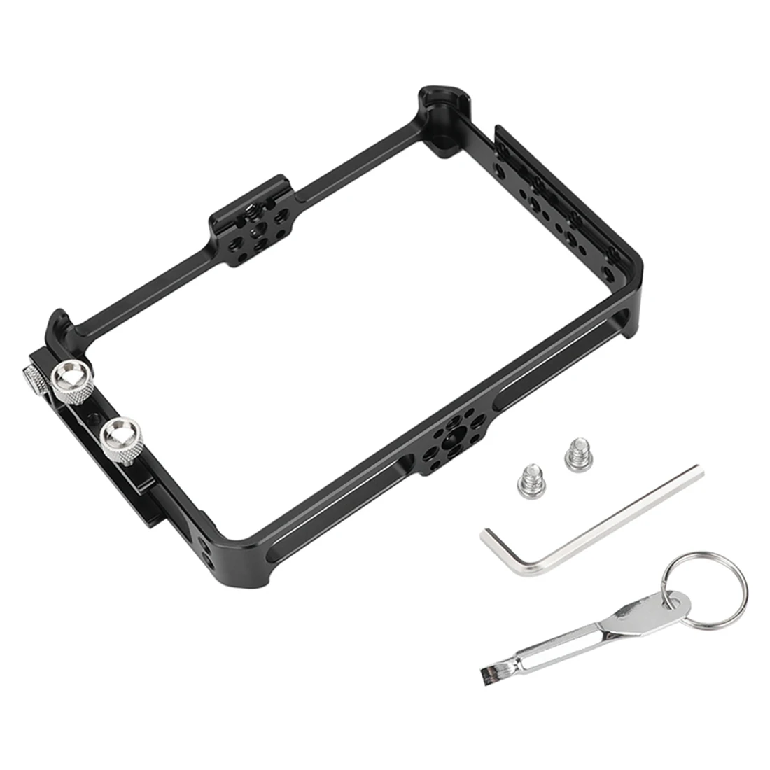 

Form-Fitting Monitor Cage Bracket 5" 5.5" 6" 7" for FeelWorld LUT7 7S LUT 6 6S F6 PLUS F5 Pro V2 Atomos Ninja Destview R6 UHB