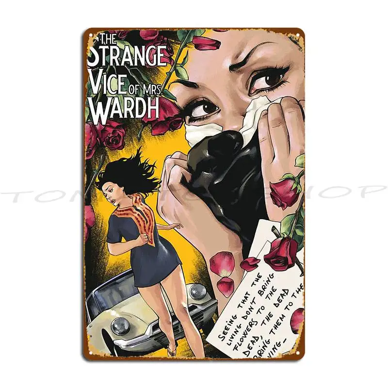 Ilsa The Wicked Warden Metal Plaque Poster Wall Cave Garage Painting Garage Decoration Customized  Tin Sign Poster