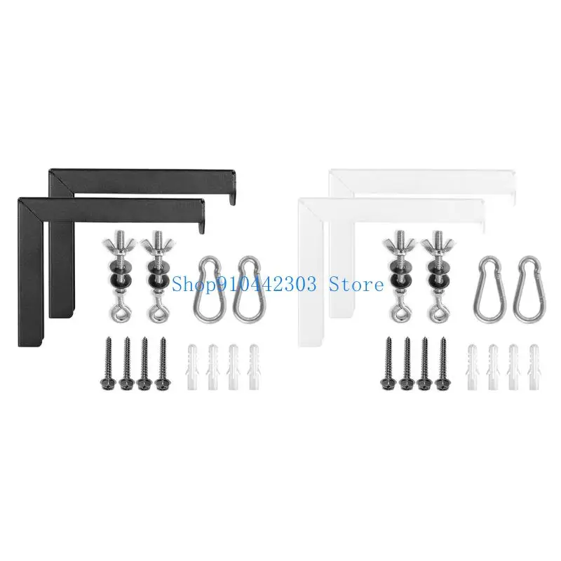 

L4MD универсальный экран для проектора, настенный кронштейн, набор L-образных крючков для домашнего киноэкрана, подвесной