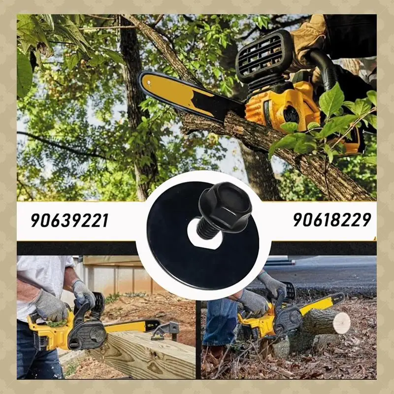 

AB45 2Set Chainsaw Hardware Kit Bolt Washer 90639221 90618229 For Dccs620 Cmccs620 Cmccs660 Dccs670 Dccs690 Dwcs600
