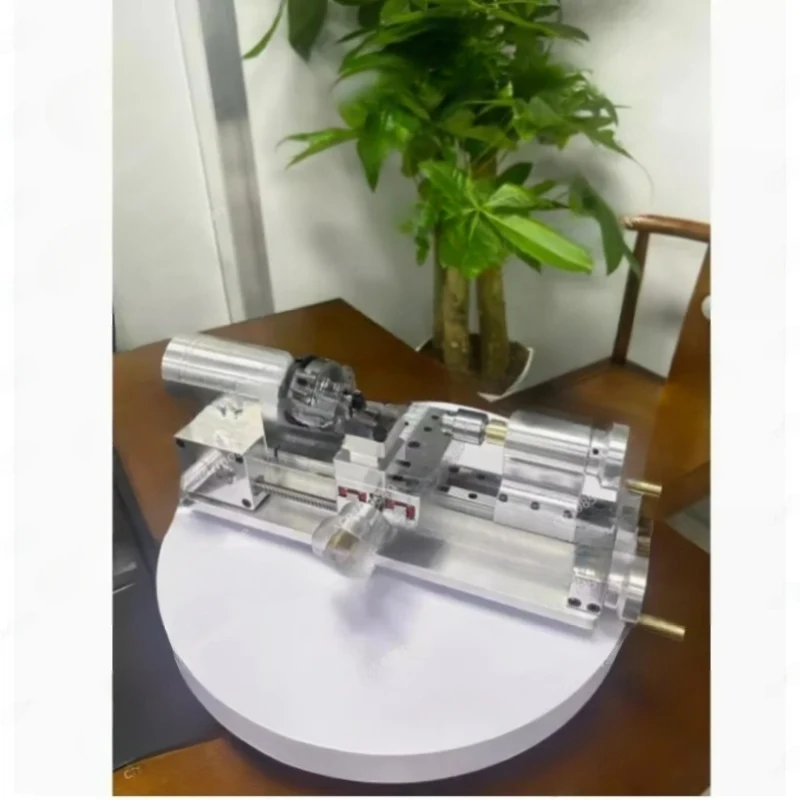 DIY Mini wielofunkcyjna domowa obróbka drewna domowej roboty mała przenośna mikro tokarka stacjonarna 110 V-220 V 100-2500 R/min